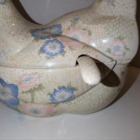 NWOT Vintage “Fitz & Floyd" Provence Soup Tureen with Ladle - Picture 11 of 16